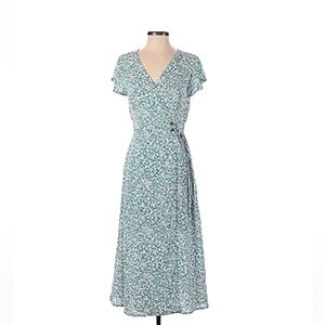 Floral midi dress - like new
